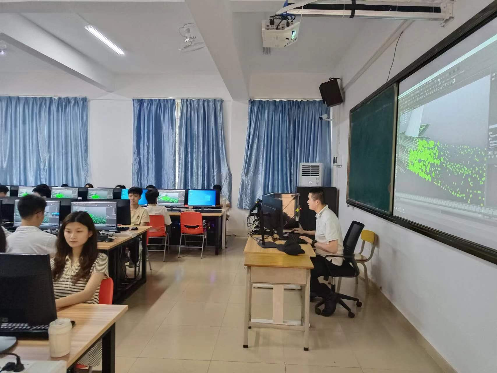 艺术设计学院数字媒体艺术专业教研室圆满完成校级教学示范课-艺术设计学院